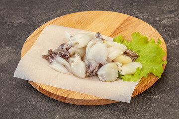 Raw seafood - cuttlefish for cooking