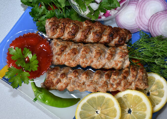 Lula kebab in Mediterranean cuisine