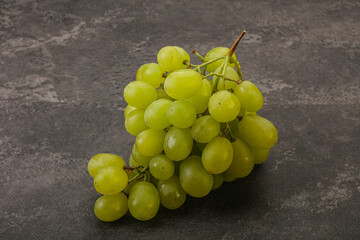 Sweet and tasty green grape