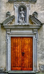 Fototapeta na wymiar Courtyard of Ottenstein Castle