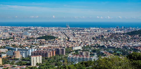 Panorama of Barcelona