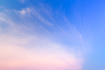 Evening sky,Amazing Colorful sky and Dramatic Sunset,Majestic Sunlight Cloud fluffy,Idyllic Nature Peaceful Background,Beauty Dark Blue Hour on Dusk,Purple Nightfall Silhouette mountain on twilight