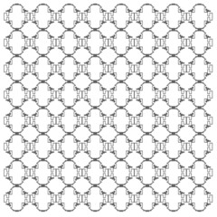 Naklejka premium Ethno design blocks, Aztecs silver white