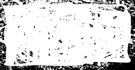 Dirty grunge background. The monochrome texture is old. Vintage worn pattern. The surface is covered with scratches