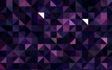 Obraz premium Dark Pink, Blue vector shining triangular background.
