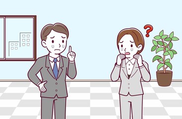 会社の中での出来事