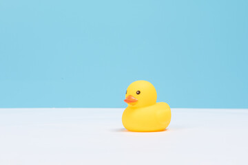 Child's toy  duckling,children's day background