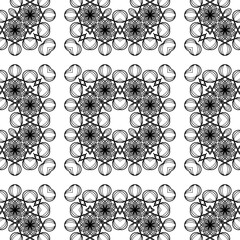 Design seamless decorative lacy pattern