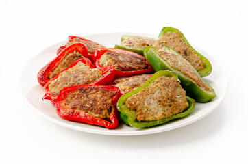 ピーマンの肉詰め