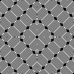 Design seamless monochrome pattern