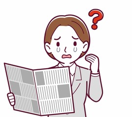 新人の会社員の女性