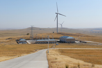 wind turbine and electric station
