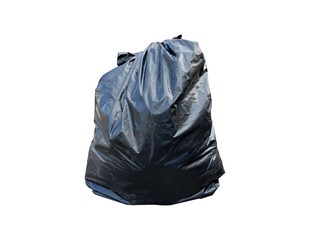 Garbage bags isolated on white background. Garbage bags isolated with clipping path.