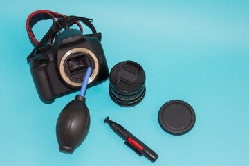 Digital camera cleaning accessories