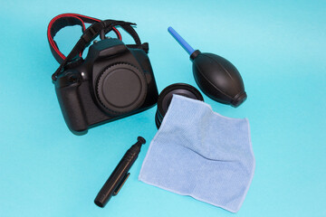 Digital camera cleaning accessories