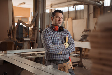 portrait of an Italian carpenter