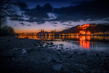 Fototapeta premium Sunset in Passau