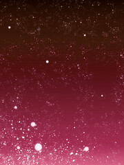 背景素材　夜空　夜明け　雲　風景　星　赤