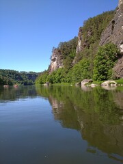 Fototapeta premium lake in the mountains