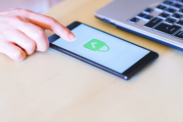 two step certification by smart phone