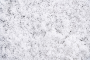 Abstract background in the form of snow on the asphalt