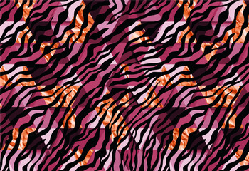 abstract animal skin pattern vector	
