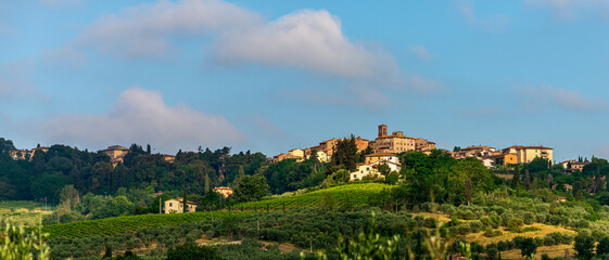 Fototapeta na wymiar Tuscan Skyline