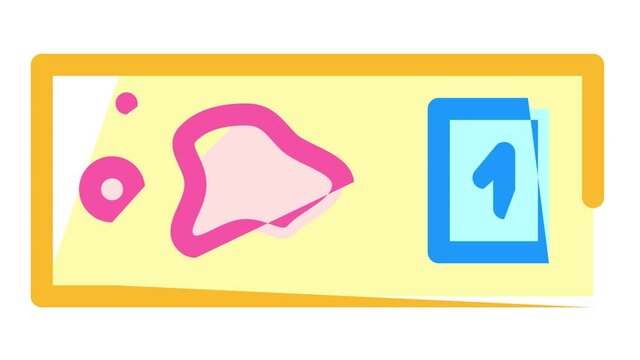 blood test color icon animation