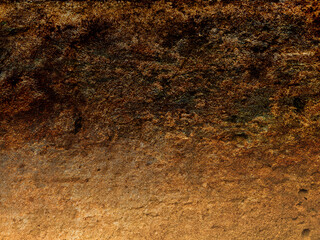 Grunge old wall surface, blue lilac empty blank damaged concrete, antique grungy structure background