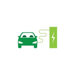 Electric car icon