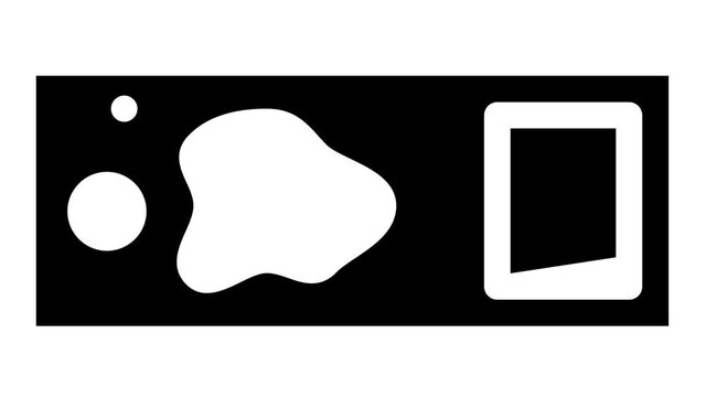 blood test glyph icon animation