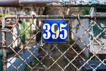 Number 395 the number of houses apartments streets