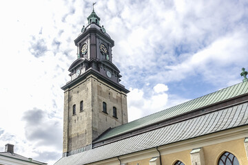 German Church (Tyska kyrkan, 1748) or Christinae Church (Christinae kyrka, Christinenkirche) - church located in city center of Gothenburg. Named after Queen Christina. Gothenburg, Sweden.