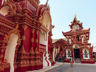 Fototapeta premium Wat Saen Muang Ma Luang, Chiang Mai