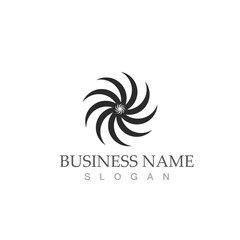 vortex vector illustration icon