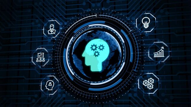 Business, Technology, Internet and network concept. E-learning education. Internet technology webinar online courses concept.