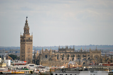 Giralda and the Cathedral of Seville, Spain