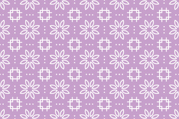 Modern Abstract Geometric Seamless Repeat Pattern