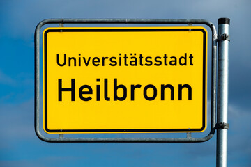 Ortstafel Universitätsstadt Heilbronn