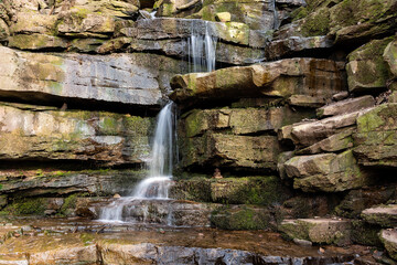 Wasserfall in der Margarethenschlucht bei Neckargerach