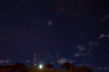 starry night sky