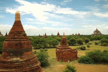 Sunny view from a Pagoda