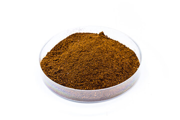 brown iron oxide, synthetic iron oxide used as a dye