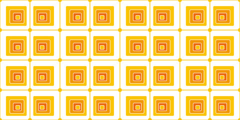 70's retro seamless wallpaper pattern material / vector illustration	
