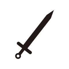 sword icon vector illustration sign