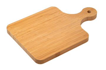 chopping board isolated on white background with clipping path.