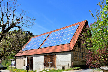 Solare Stromerzeugung für Landwirtschaft