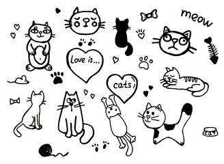 set of cats