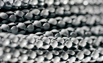 Costume jewelry made of fake gold and silver and artificial gemstones photographed in the studio