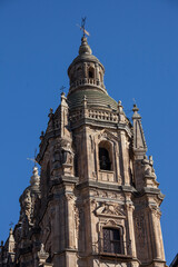 Fototapeta na wymiar Ancient historical cathedral in Salamanca, Spain